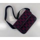 Fake Gucci GG Wool Belt Bag 598181 Blue / Red Replica Fake Gucci GG Wool Belt Bag 598181 Blue / Red Replica