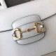 Replica Gucci 1955 Horsebit Small Shoulder Bag 602204 White Replica Gucci 1955 Horsebit Small Shoulder Bag 602204 White