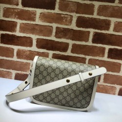 Replica Gucci 1955 Horsebit Small Shoulder Bag 602204 White