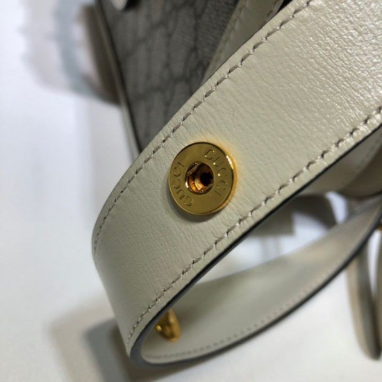 Replica Gucci 1955 Horsebit Small Shoulder Bag 602204 White Replica Gucci 1955 Horsebit Small Shoulder Bag 602204 White