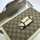 Replica Gucci 1955 Horsebit Small Shoulder Bag 602204 White Replica Gucci 1955 Horsebit Small Shoulder Bag 602204 White