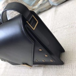 Fake YSL Saint Laurent Margaux Satchel Smooth Leather Black Replica