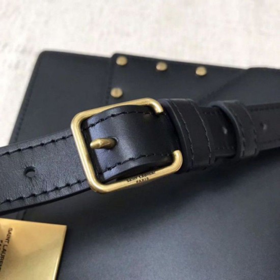 Replica YSL Saint Laurent Margaux Satchel Smooth Leather Black Fake YSL Saint Laurent Margaux Satchel Smooth Leather Black Replica