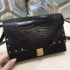 Replica YSL Saint Laurent Margaux Satchel Crocodile Embossed Black Replica YSL Saint Laurent Margaux Satchel Crocodile Embossed Black