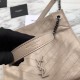 Replica YSL Saint Lauren Niki Medium Shopping Bag Crinkled Vintage Leather Gray Replica YSL Saint Lauren Niki Medium Shopping Bag Crinkled Vintage Leather Gray