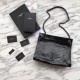 Replica YSL Saint Lauren Niki Medium Shopping Bag Crinkled Vintage Leather Black Replica YSL Saint Lauren Niki Medium Shopping Bag Crinkled Vintage Leather Black