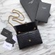 Fake YSL Saint Laurent Mini Kate Chain Wallet Crocodile Embossed Leather Black Gold Hardware Replica Replica YSL Saint Laurent Mini Kate Chain Wallet Crocodile Embossed Leather Black Gold Hardware