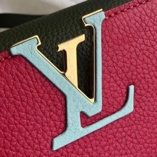 Replica Louis Vuitton Capucines PM Bag Multicolour Taurillon M51779