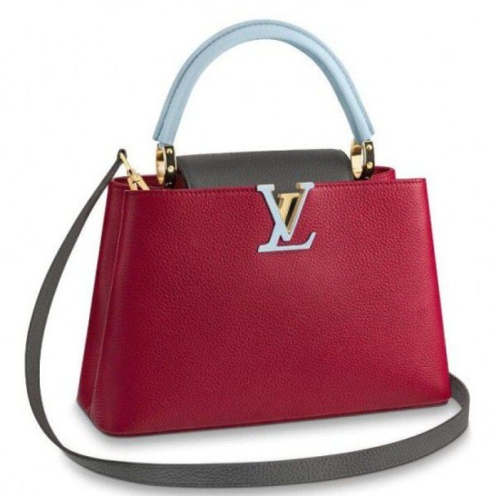 Replica Louis Vuitton Capucines PM Bag Multicolour Taurillon M51779