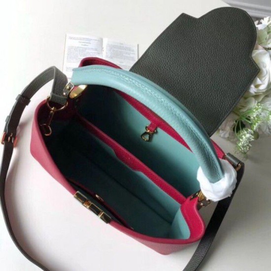 Replica Louis Vuitton Capucines PM Bag Multicolour Taurillon M51779