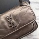 Replica YSL Saint Laurent Medium Niki Chain Bag Gray Fake YSL Saint Laurent Medium Niki Chain Bag Gray Replica