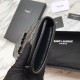 Fake YSL Saint Laurent Niki Large Wallet Crinkled Vintage Leather Black Replica Fake YSL Saint Laurent Niki Large Wallet Crinkled Vintage Leather Black Replica