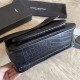 Replica YSL Saint Laurent Medium Niki Chain Bag Crocodile Black Fake YSL Saint Laurent Medium Niki Chain Bag Crocodile Black Replica