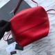 Replica YSL Saint Laurent Teddy Bucket Bag Red
