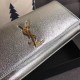 Replica YSL Saint Laurent Classic Clutch Silver Replica YSL Saint Laurent Classic Clutch Silver