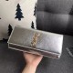 Replica YSL Saint Laurent Classic Clutch Silver Replica YSL Saint Laurent Classic Clutch Silver