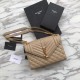 Replica YSL Saint Laurent Envelope Small Bag Grain Embossed Apricot Replica YSL Saint Laurent Envelope Small Bag Grain Embossed Apricot
