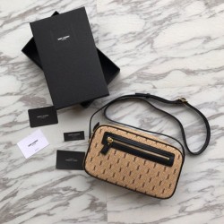 Fake YSL Saint Laurent All Over Camera Monogram Bag Replica