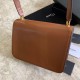 Fake YSL Saint Laurent Carre Satchel Monogram Bag Brown Replica Replica YSL Saint Laurent Carre Satchel Monogram Bag Brown