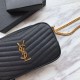 Replica YSL Saint Laurent LouLou Chain Bag Black Replica YSL Saint Laurent LouLou Chain Bag Black