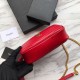 Replica YSL Saint Laurent LouLou Chain Bag Red Fake YSL Saint Laurent LouLou Chain Bag Red Replica