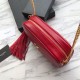 Replica YSL Saint Laurent LouLou Chain Bag Red Fake YSL Saint Laurent LouLou Chain Bag Red Replica