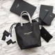 Replica YSL Saint Lauren Shopping Tote Bags Black Replica YSL Saint Lauren Shopping Tote Bags Black