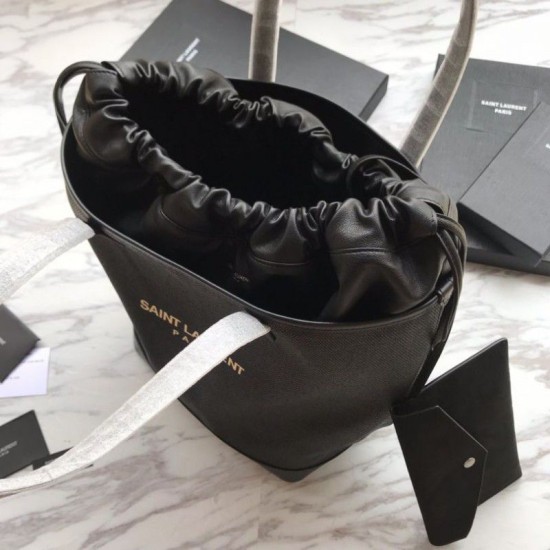 Replica YSL Saint Lauren Shopping Tote Bags Black Replica YSL Saint Lauren Shopping Tote Bags Black