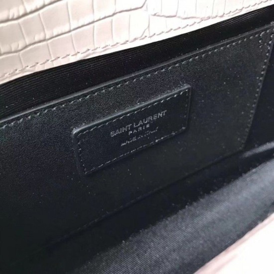 Replica YSL Saint Laurent Medium Kate Monogram Tassel Croco Leather Shoulder Bag Apricot Replica YSL Saint Laurent Medium Kate Monogram Tassel Croco Leather Shoulder Bag Apricot