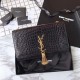 Replica YSL Saint Laurent Medium Kate Monogram Tassel Croco Leather Shoulder Bag Black Fake YSL Saint Laurent Medium Kate Monogram Tassel Croco Leather Shoulder Bag Black Replica