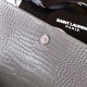 Replica YSL Saint Laurent Medium Kate Monogram Tassel Croco Leather Shoulder Bag Gray Replica YSL Saint Laurent Medium Kate Monogram Tassel Croco Leather Shoulder Bag Gray