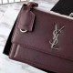 Replica YSL Saint Laurent Medium Sunset Bag Bordeaux