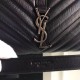 Replica Saint Laurent Large Monogram College Bag in Black Goatskin Replica Saint Laurent Large Monogram College Bag in Black Goatskin