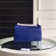 Replica Saint Laurent Large Monogram College Bag in Blue Goatskin Replica Saint Laurent Large Monogram College Bag in Blue Goatskin