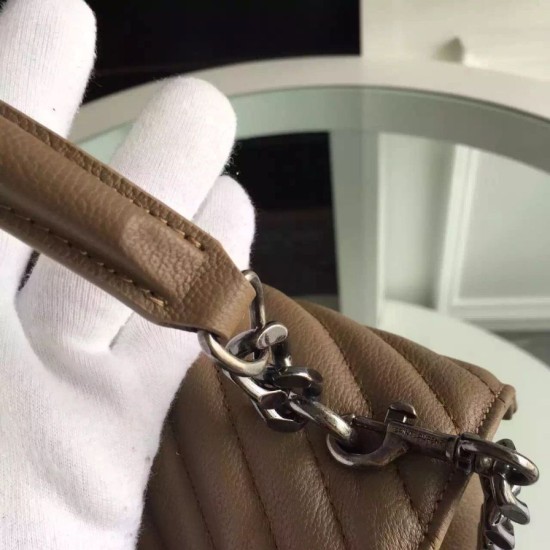 Fake Saint Laurent Large Monogram College Bag in Havane Goatskin Replica Fake Saint Laurent Large Monogram College Bag in Havane Goatskin Replica