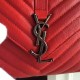Fake Saint Laurent Medium Monogram College Bag in Red Goatskin Replica Replica Saint Laurent Medium Monogram College Bag in Red Goatskin