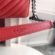 Fake Saint Laurent Medium Monogram College Bag in Red Goatskin Replica Replica Saint Laurent Medium Monogram College Bag in Red Goatskin