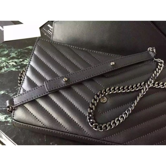 Fake Saint Laurent So Black Chain Wallet In Calfskin Replica Fake Saint Laurent So Black Chain Wallet In Calfskin Replica