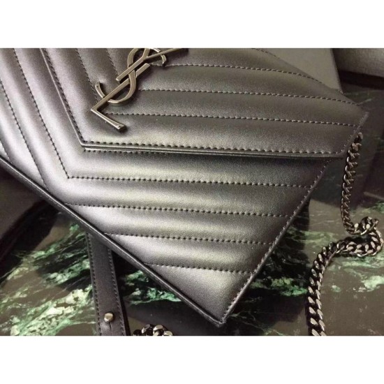 Fake Saint Laurent So Black Chain Wallet In Calfskin Replica Fake Saint Laurent So Black Chain Wallet In Calfskin Replica