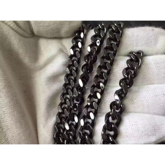 Replica Saint Laurent So Black Chain Wallet In Grained Leather Replica Saint Laurent So Black Chain Wallet In Grained Leather