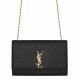 Fake Saint Lauren Classic Medium KATE Monogram Satchel Black Replica Replica Saint Lauren Classic Medium KATE Monogram Satchel Black