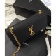 Fake Saint Lauren Classic Medium KATE Monogram Satchel Black Replica Replica Saint Lauren Classic Medium KATE Monogram Satchel Black