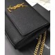 Fake Saint Lauren Classic Medium KATE Monogram Satchel Black Replica Replica Saint Lauren Classic Medium KATE Monogram Satchel Black