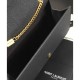 Fake Saint Lauren Classic Medium KATE Monogram Satchel Black Replica Replica Saint Lauren Classic Medium KATE Monogram Satchel Black