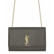 Fake Saint Lauren Classic Medium KATE Monogram Satchel Dark Gray Replica Replica Saint Lauren Classic Medium KATE Monogram Satchel Dark Gray