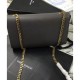 Fake Saint Lauren Classic Medium KATE Monogram Satchel Dark Gray Replica Replica Saint Lauren Classic Medium KATE Monogram Satchel Dark Gray