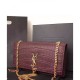 Replica Saint Lauren Crocodile Small Monogram Chain Bag Mauve Fake Saint Lauren Crocodile Small Monogram Chain Bag Mauve Replica
