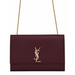 Fake YSL Classic Large KATE Monogram Saint Lauren Satchel Mauve Replica