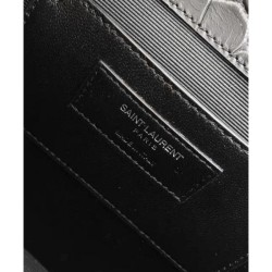 Replica YSL Classic Large Kate Monogram Saint Laurent Black