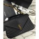 Replica YSL Classic Large Monogram Saint Lauren College Bag Black Replica YSL Classic Large Monogram Saint Lauren College Bag Black